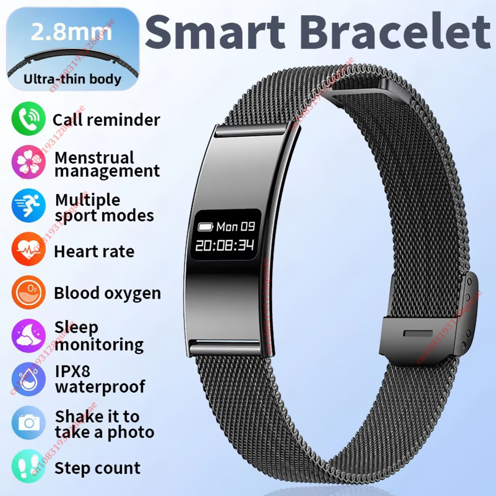Smartwatch X12 - 2026 Nieuwe Smart Bracelet Ultradunne Hartslag