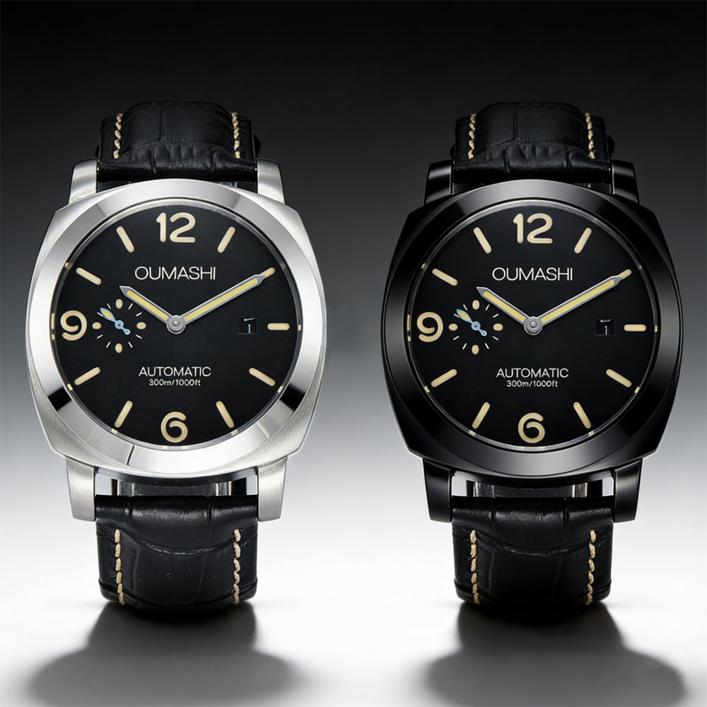 Accessories With Watch - 44 mm herenhorloge Seagull ST2555 uurwerk