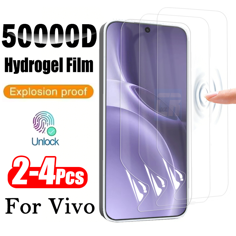 Vivo X200 - 2-4 Stuk Explosieveilige Hydrogel Film voor