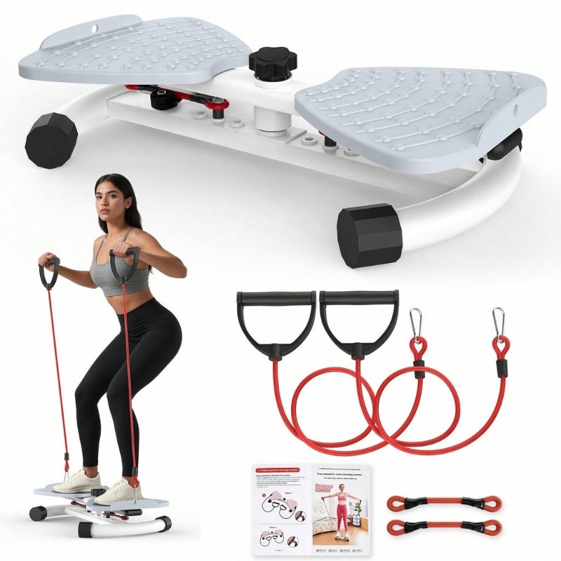 Rugged Sport Strap - Twist-stepper met verstelbare weerstand voor thuisoefeningen,