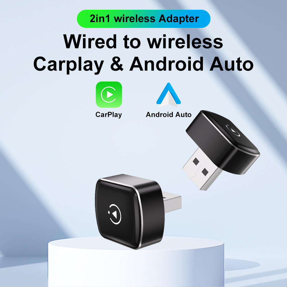 Smartwatch Universal - CarPlay 2-in-1 draadloze CarPlay Android Auto