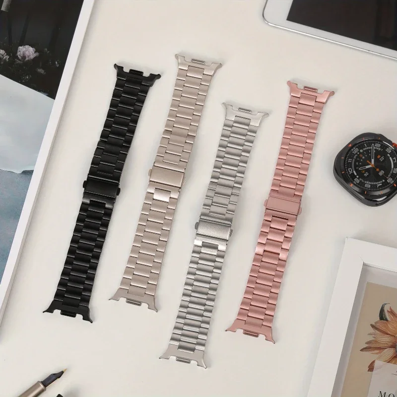 Titan Smartwatch Accessories - Roestvrij stalen band voor Samsung Galaxy