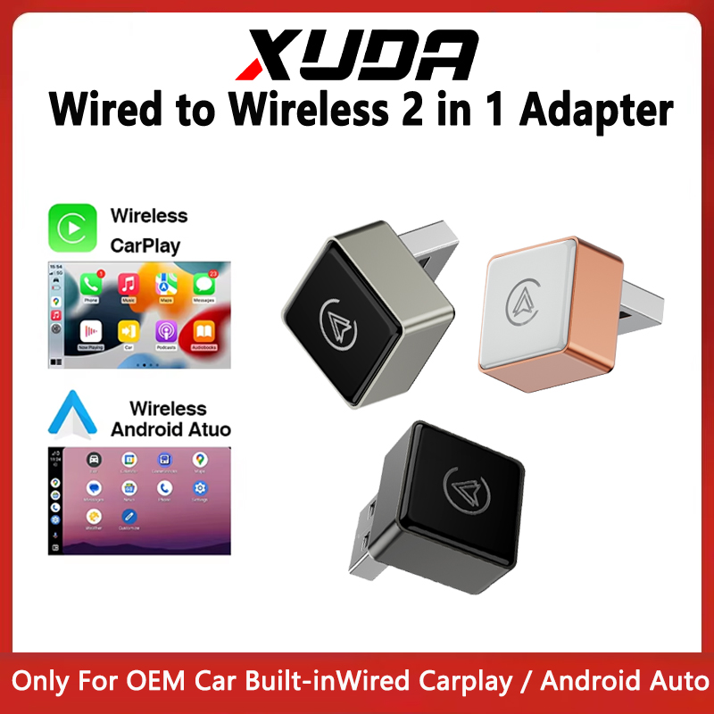 Smartwatch Universal - XUDA Draadloze CarPlay Android Auto Adapter