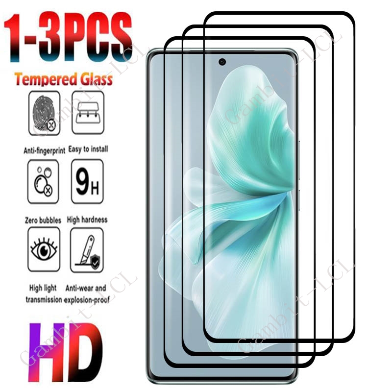 Vivo V40 - 1-3PCS 3D Gebogen Volledig Gehard Glas