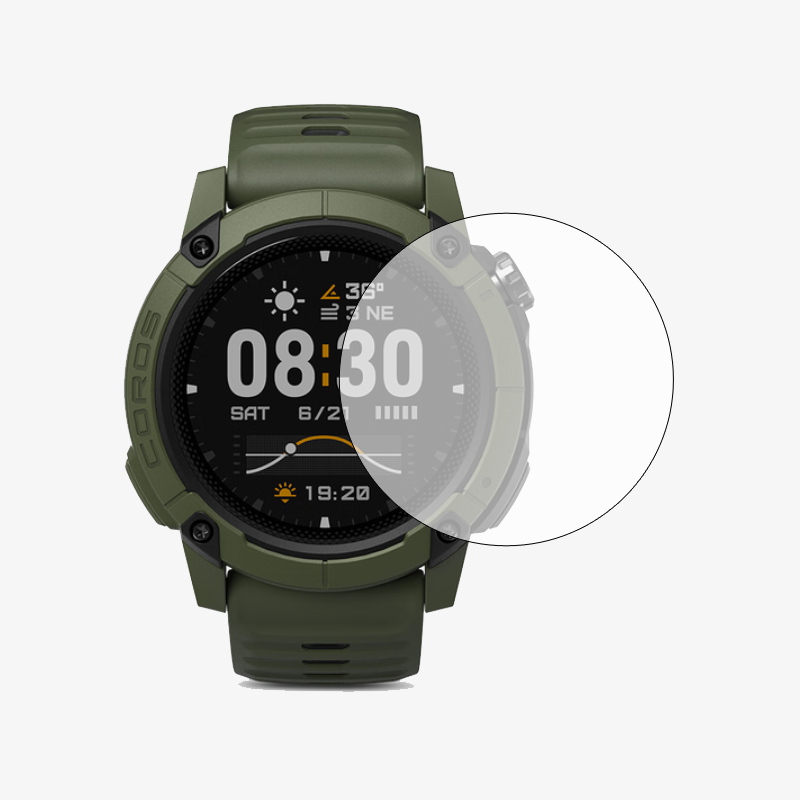 Smartwatch Icon - Smartwatch hard glas beschermfolie voor Coros