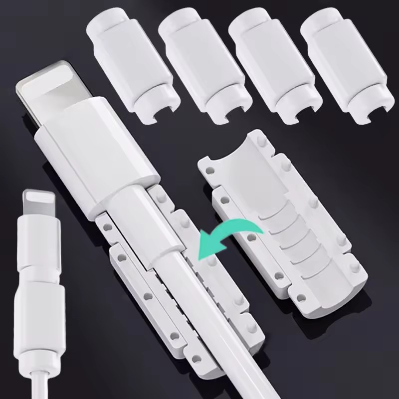 Smartwatch Universal - Anti Break kabelbeschermer Zachte siliconen hoes