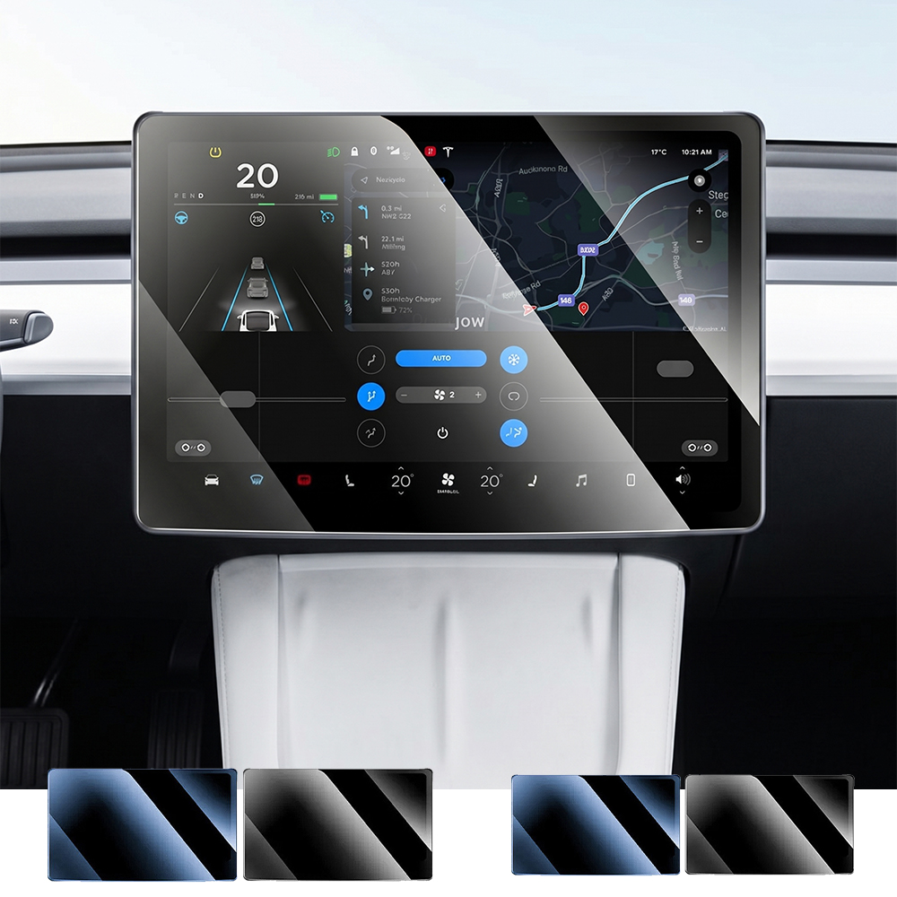 Screen Protector Film - Voor Tesla Model 3 Highland Model