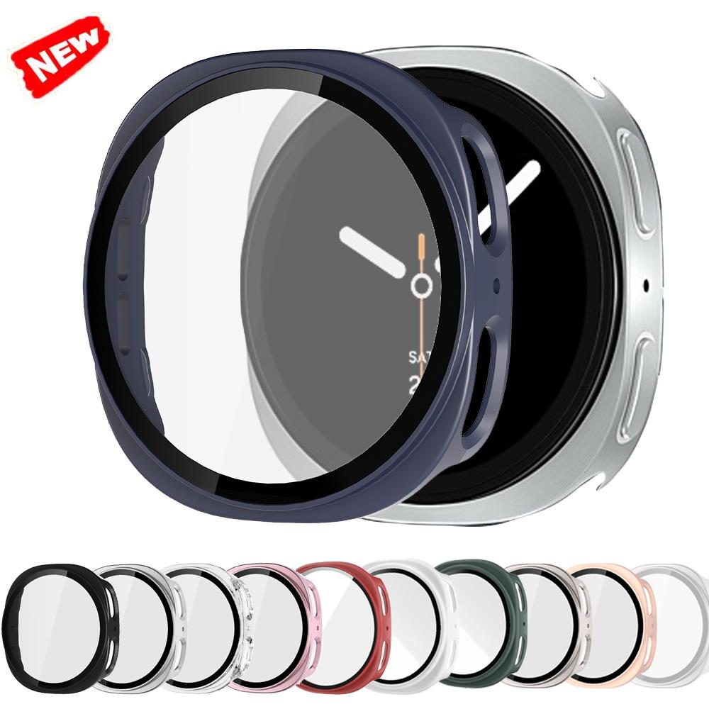 Smartwatch Band Accessories - Gehard glas + pc-hoes voor Samsung
