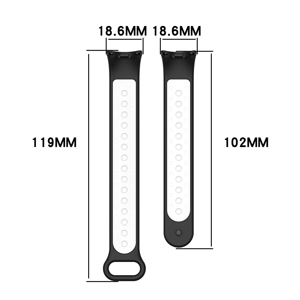 Siliconen bandje voor Xiaomi M - Android Smartwatch Accessories recensie en prijs