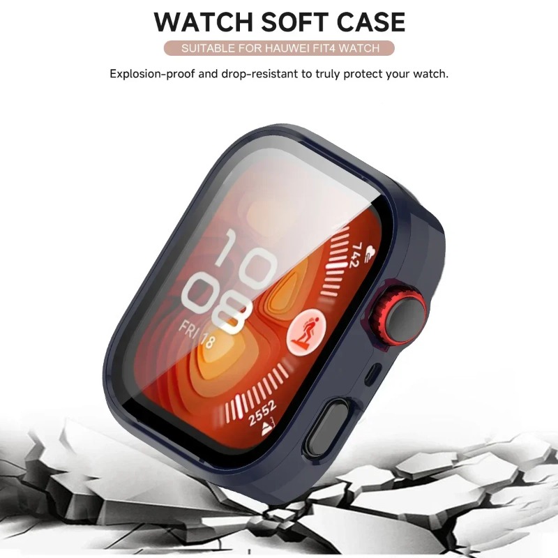Siliconen PC Case + Glas Voor  - Huawei Smartwatch Accessories recensie en prijs