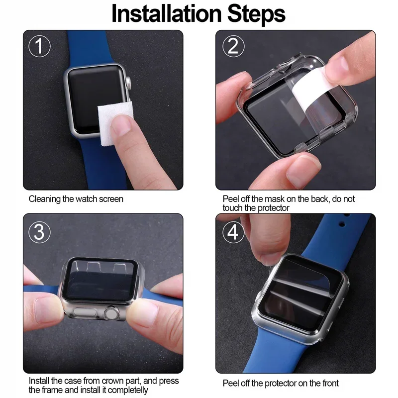Glas + matte horlogehoes voor  - Smartwatch Icon recensie en prijs