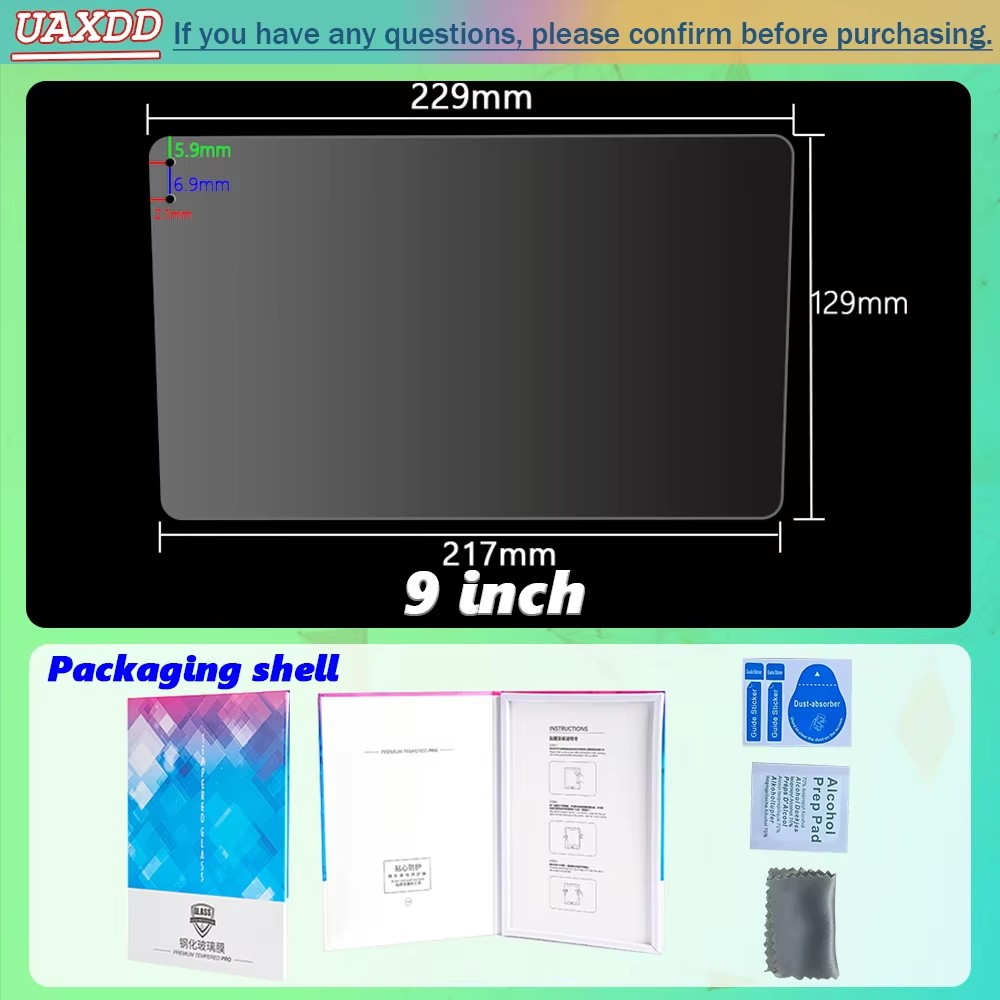 PET-schermbeschermerfolie 9 10 - Screen Protector Film recensie en prijs