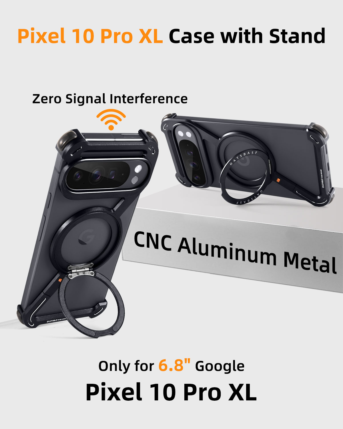 Oatsbasf metalen telefoonhoes  - Magnetic Charging Stand recensie en prijs