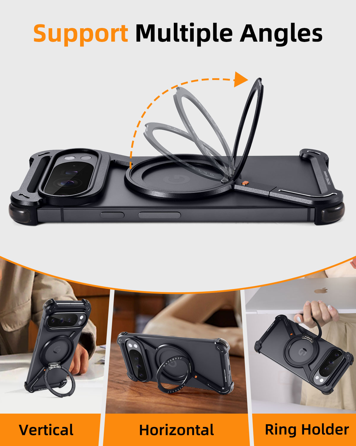 Oatsbasf metalen telefoonhoes  - Magnetic Charging Stand recensie en prijs