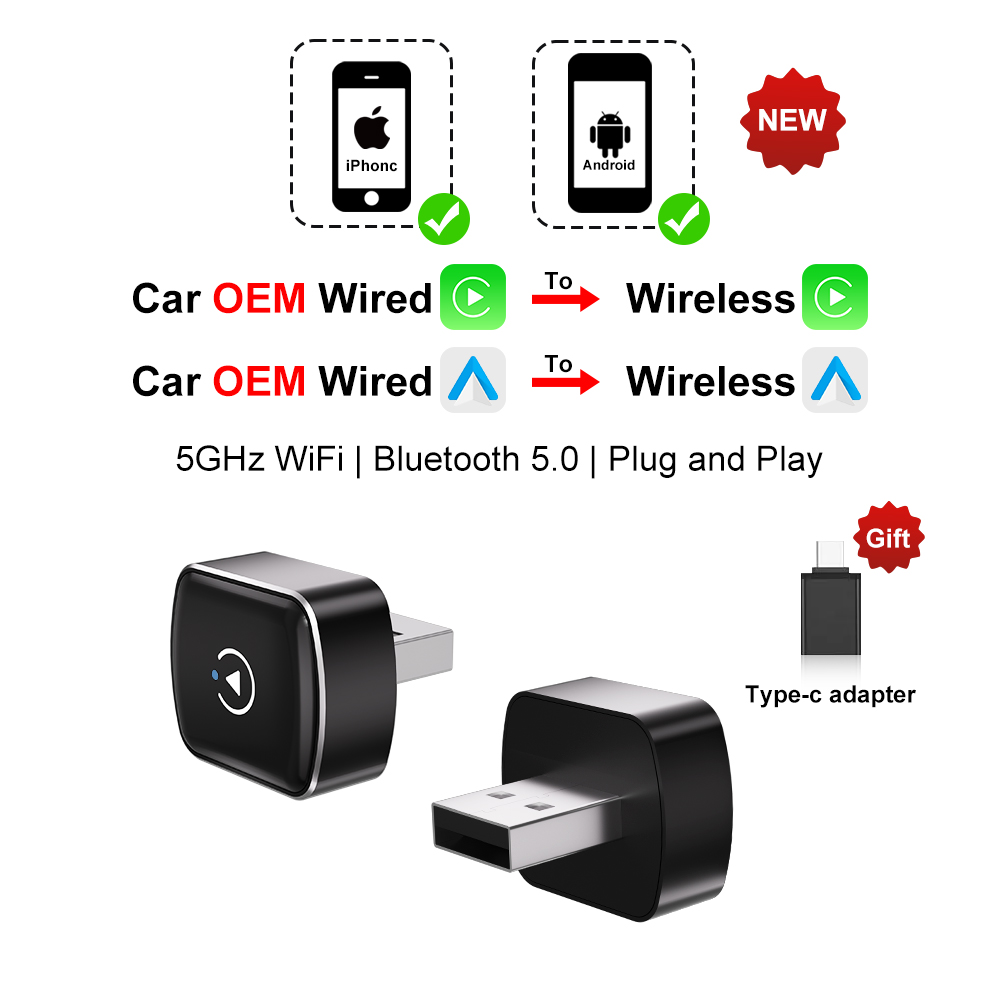 CarPlay 2-in-1 draadloze CarPl - Smartwatch Universal recensie en prijs