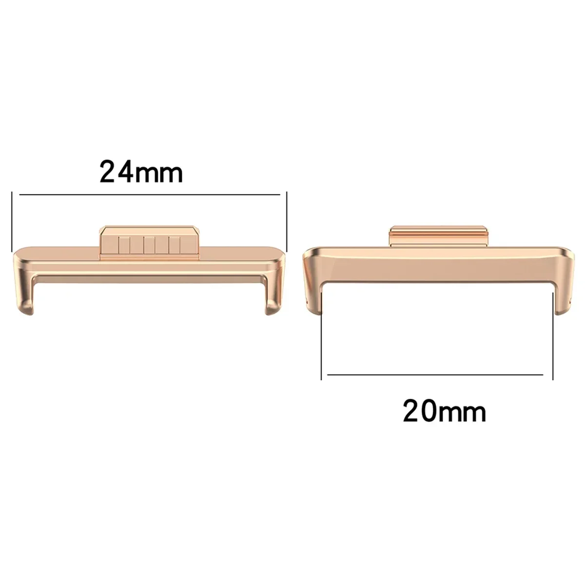 20mm 22mm 1 Paar Adapter voor  - Watch Band Connector recensie en prijs