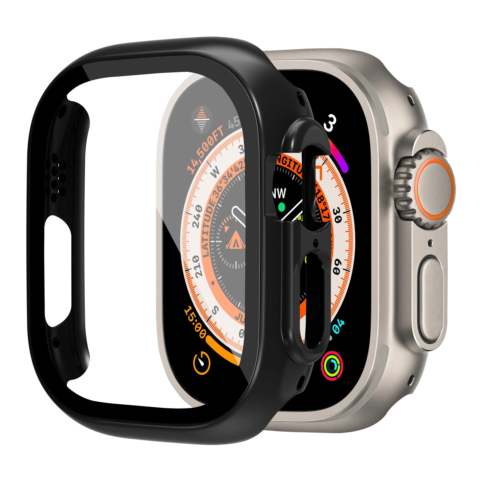 Glas + case Voor Apple Horloge - Smartwatch Band Accessories recensie en prijs