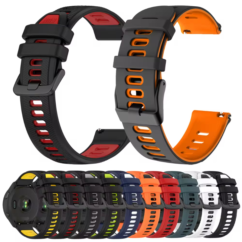 Siliconen 22 20 mm horlogeband - Titan Smartwatch Accessories recensie en prijs