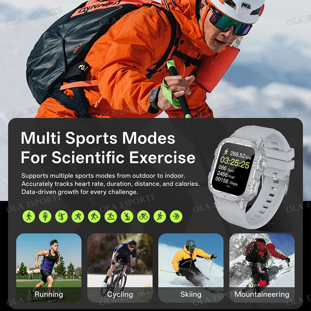 Militair Outdoor Smartwatch vo - Smartwatch X12 recensie en prijs