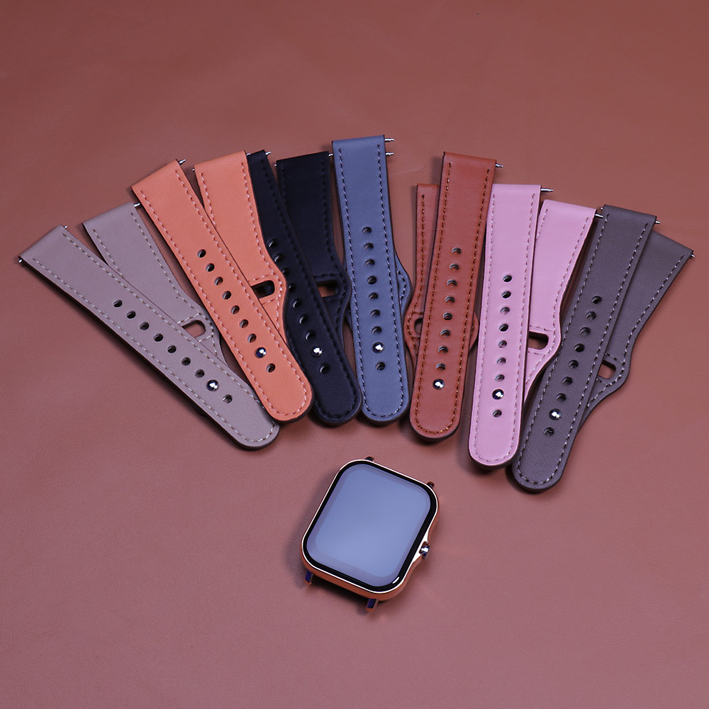 Lederen horlogeband voor Samsu - Titan Smartwatch Accessories recensie en prijs