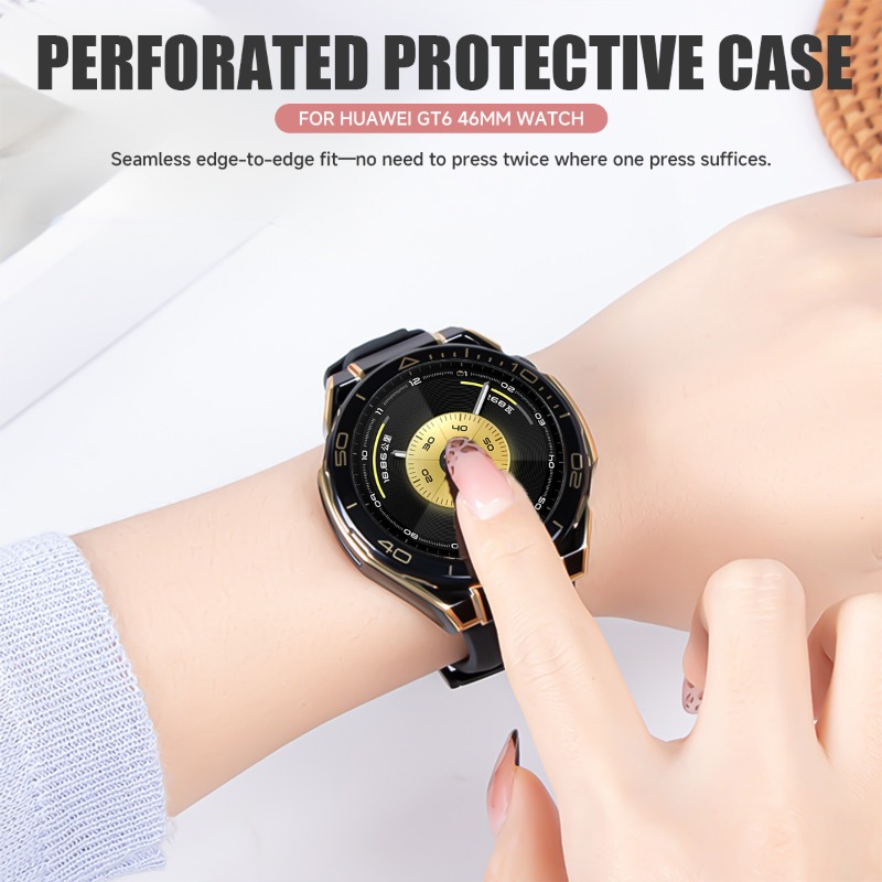Case voor Huawei Watch GT 6 46 - Titan Smartwatch Accessories recensie en prijs