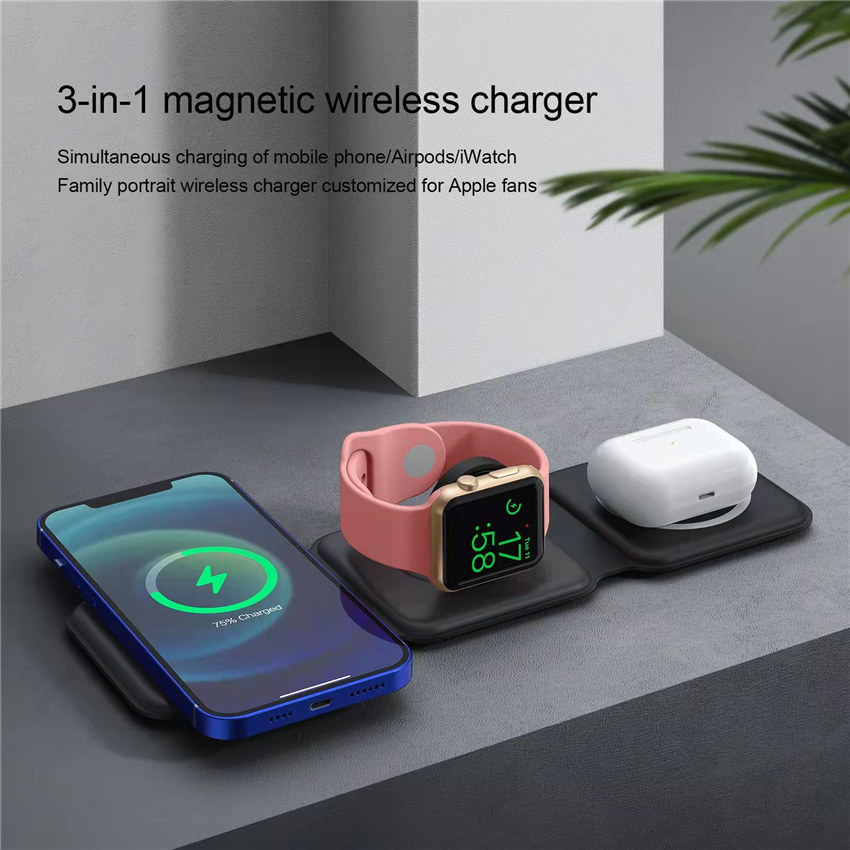 Nieuwe 3in1 Opvouwbare Draadlo - Smartwatch X12 recensie en prijs