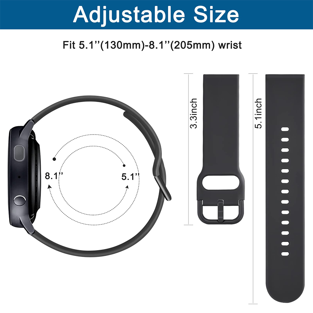 20 mm 22 mm band voor Samsung  - Titan Smartwatch Accessories recensie en prijs