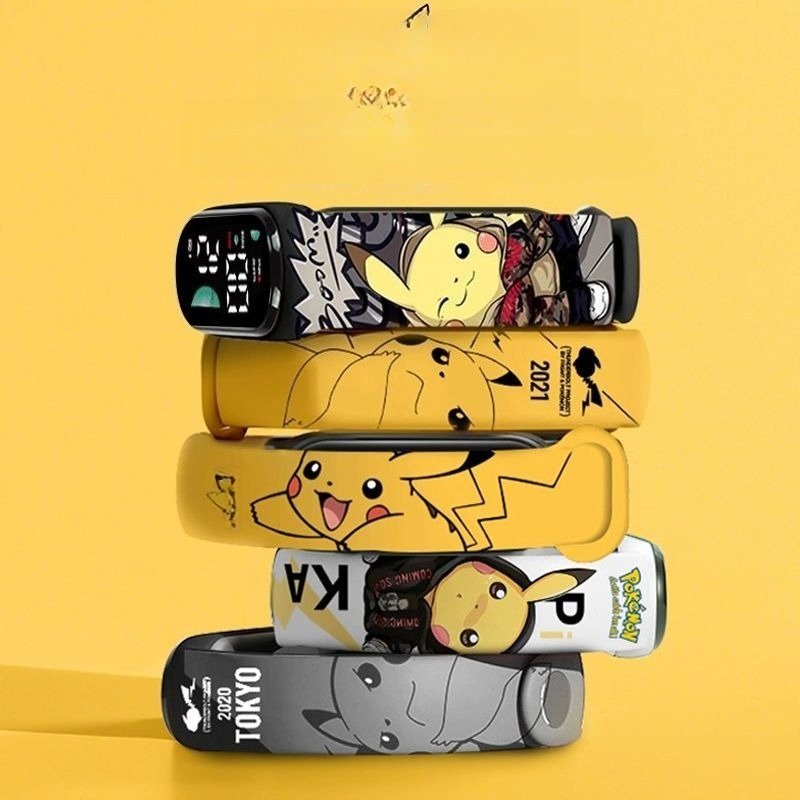 Pokémon cartoonpatroon digitaa - Accessories With Watch recensie en prijs