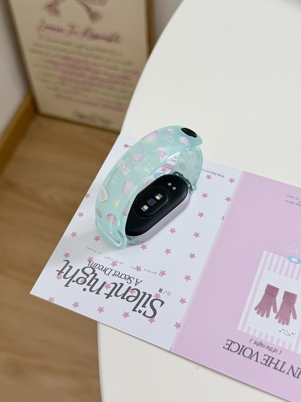 Super schattig aardbei strik p - Android Smartwatch Accessories recensie en prijs