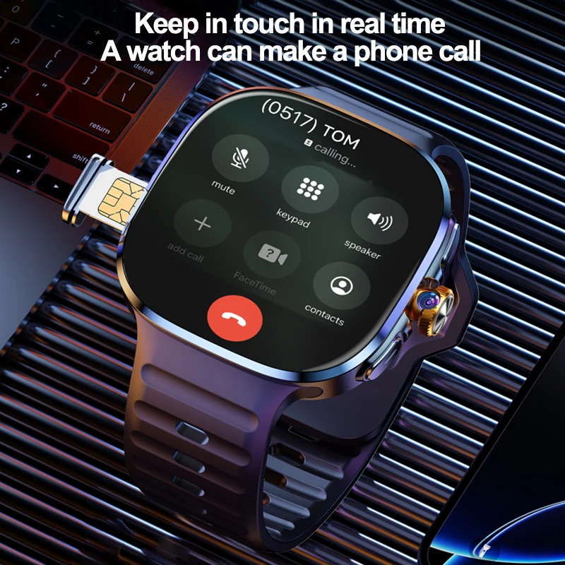 Nieuwe Groot Scherm Smartwatch - Android Smartwatch Accessories recensie en prijs