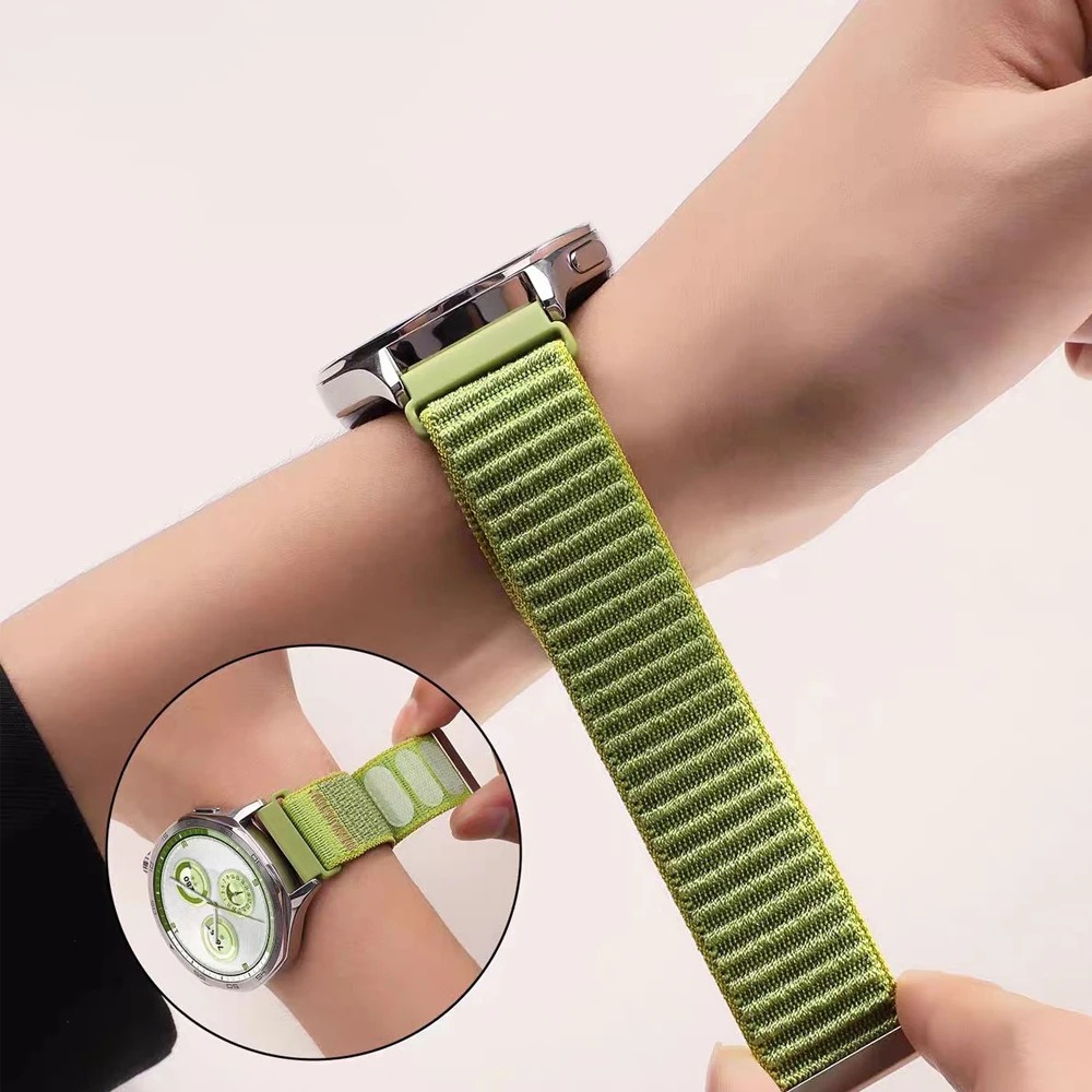 18/20/22mm nylon band voor Hua - Titan Smartwatch Accessories recensie en prijs