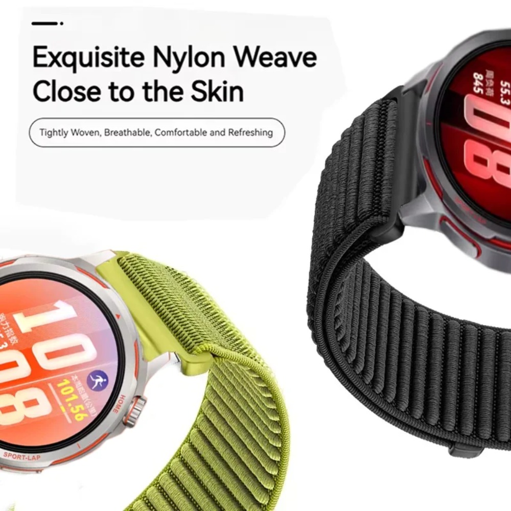 18/20/22mm nylon band voor Hua - Titan Smartwatch Accessories recensie en prijs