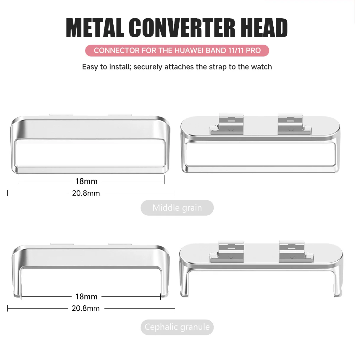 Rvs Metalen Accessoires voor H - Watch Band Connector recensie en prijs