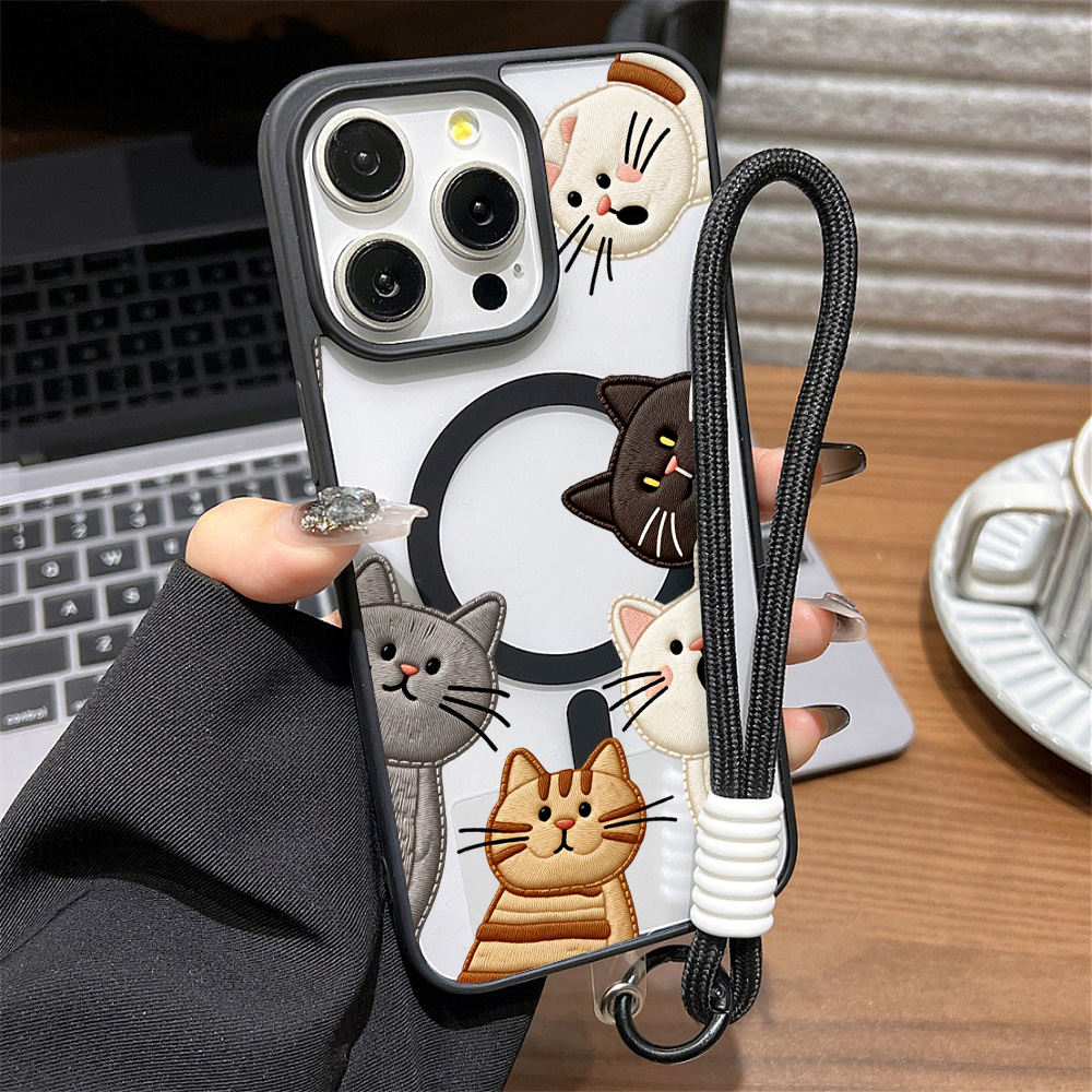 Schattig nep-borduurwerk katte - Apple Iphone 15 recensie en prijs